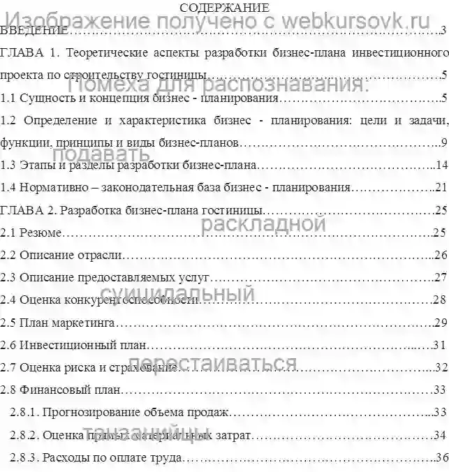 Курсовик Разработка бизнес-плана гостиницы ООО «Янтарь» страница №1