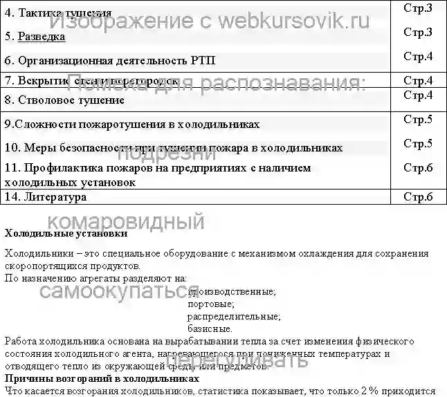 Курсовик Тушение пожаров на предприятиях с наличием холодильных установок страница №2