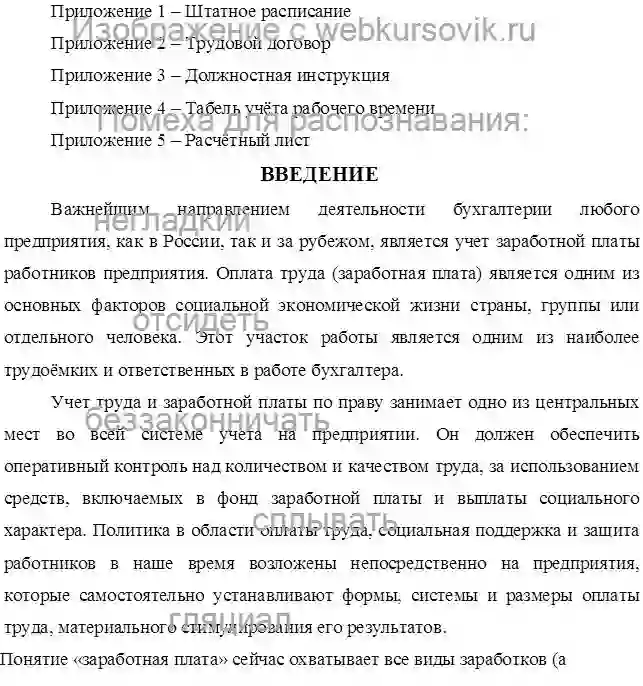 Диплом учет и начисление заработной платы в бюджетной организации. страница №2